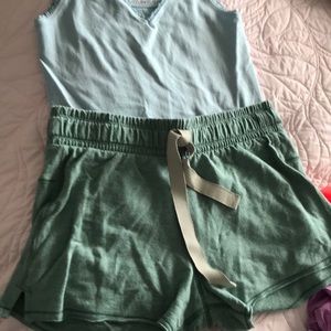 Lululemon/Anthropologie set